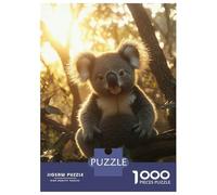 Puzzle Difficile Per Adulti Da 1000 Pezzi Koala in The Sunlight Puzzle Antistress, Divertente E Umoristico, Sfida Educativa 70x50cm/1000pcs
