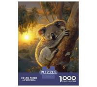 Puzzle Difficile Per Adulti Da 1000 Pezzi Koala Sunset Slumber Puzzle Antistress, Divertente E Umoristico, Sfida Educativa 70x50cm/1000pcs