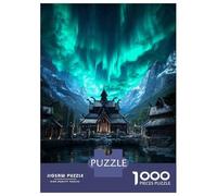 Puzzle Difficile Per Adulti Da 1000 Pezzi Last Sanctuary of The Boreal Flame Puzzle Per Adulti Giocattoli Fai Da Te Migliorano La Memoria Regalo Di Compleanno, Regali, 52x38cm/1000pcs