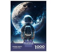 Puzzle Difficile Per Adulti Da 1000 Pezzi Little Boy with Astronaut Puzzle Per Adulti Gioco Pratico Difficile Regalo Di Compleanno, Regali, 38x26cm/1000pcs