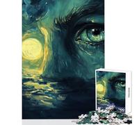 Puzzle difficile per adulti da 1000 pezzi "L'occhio del ciclone" gioco rilassante regalo per compleanni attività in famiglia (38x52cm)