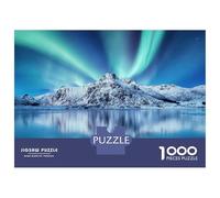 Puzzle Difficile Per Adulti Da 1000 Pezzi Lofoten Islands Norway Puzzle Per Adulti Gioco Pratico Per Divertimento in Famiglia Difficile Da Completare 70x50cm/1000pcs