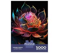 Puzzle Difficile Per Adulti Da 1000 Pezzi Lotus Flower New Art Puzzle Per Adulti Gioco Pratico Difficile Regalo Di Compleanno, Regali, 70x50cm/1000pcs