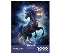 Puzzle Difficile Per Adulti Da 1000 Pezzi Magic Space Horse Puzzle Per Adulti Gioco Per Famiglie Difficile Difficile Ottimo Regalo Per I Giocatori 52x38cm/1000pcs