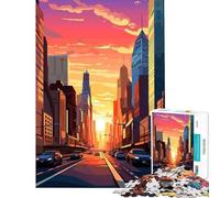 Puzzle difficile per adulti da 1000 pezzi Morning City Learning giocattolo educativo gioco rilassante regalo educativo per compleanni (dimensioni 50x75cm)