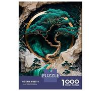 Puzzle Difficile Per Adulti Da 1000 Pezzi Mountain Tree Kintsugi Art Puzzle Per Adulti Giochi Per Famiglie Corsa Di Velocità Manuale Sfida Da Completare 70x50cm/1000pcs
