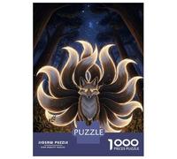 Puzzle Difficile Per Adulti Da 1000 Pezzi Nine-tailed Fox Enchanted Forest Puzzle Antistress Giocattoli Analisi E Logica Regalo Di Compleanno, Regali, 38x26cm/1000pcs