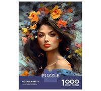 Puzzle Difficile Per Adulti Da 1000 Pezzi Painted European Woman Puzzle Antistress Giocattoli Analisi E Logica Regalo Di Compleanno, Regali, 70x50cm/1000pcs