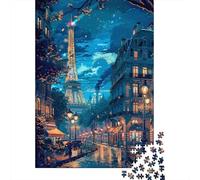 Puzzle Difficile Per Adulti Da 1000 Pezzi Parisian Night Romance Puzzle Per Adulti Gioco Pratico Per Divertimento in Famiglia Difficile Da Completare 38x26cm/1000pcs
