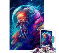 Puzzle difficile per adulti da 1000 pezzi passeggiata spaziale tre sfide educative decorazione da parete gioco per ragazzi dai 14 anni in su (50x75cm)