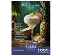 Puzzle Difficile Per Adulti Da 1000 Pezzi Pina Colada Cocktail Recipe Puzzle Giocattolo Decorazione Da Parete Analisi E Logica Regali Per Amici E Familiari 38x26cm/1000pcs