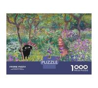 Puzzle Difficile Per Adulti Da 1000 Pezzi Poodle The Artist S Garden Claude Monet Puzzle Antistress Giocattoli Analisi E Logica Regalo Di Compleanno, Regali, 38x26cm/1000pcs