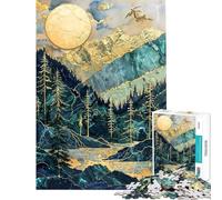 Puzzle difficile per adulti da 1000 pezzi Radiant Highlands Kintsugi Puzzle per adulti rilassante stimolante per la memoria e impegnativo da completare (dimensioni 38x52cm)