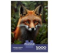 Puzzle Difficile Per Adulti Da 1000 Pezzi Red Fox Puzzle Antistress Giocattoli Analisi E Logica Regalo Di Compleanno, Regali, 70x50cm/1000pcs