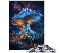 Puzzle difficile per adulti da 1000 pezzi Regno dei Funghi Stellari puzzle per adolescenti attività divertenti per passare il tempo a casa durante le vacanze gioco stimolante regalo (75x50cm)