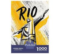 Puzzle Difficile Per Adulti Da 1000 Pezzi Rio De Janeiro Travel (2) Puzzle Per Adolescenti Giochi Divertenti Regali Per Donne Sfida Da Completare 70x50cm/1000pcs
