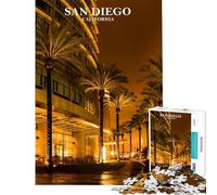 Puzzle difficile per adulti da 1000 pezzi San Diego Puzzle per adulti gioco per famiglie divertente e spiritoso regalo per amici e parenti (dimensioni 50x75cm)