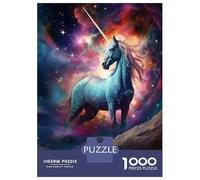 Puzzle Difficile Per Adulti Da 1000 Pezzi Space Unicorn Puzzle Per Adulti Gioco Rompicapo Analisi E Logica Regali Per Amici E Familiari 70x50cm/1000pcs