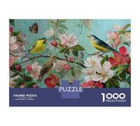 Puzzle Difficile Per Adulti Da 1000 Pezzi Spring Blossom Birds Painting-1 Puzzle Per Adolescenti Giochi Divertenti Regali Per Donne Sfida Da Completare 70x50cm/1000pcs