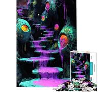 Puzzle difficile per adulti da 1000 pezzi "Stairway to the Unknown" gioco antistress per adulti decorazione per la casa impegnativo da completare (dimensioni 38x26cm)