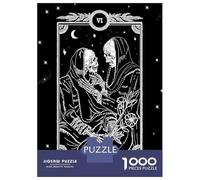 Puzzle Difficile Per Adulti Da 1000 Pezzi Tarot The Lovers Puzzle Per Adulti Gioco Pratico Decorazione Per La Casa Sfida Educativa 38x26cm/1000pcs