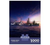 Puzzle Difficile Per Adulti Da 1000 Pezzi The Battle of Leyte Gulf Puzzle Per Adolescenti Gioco Pratico Vacanza A Casa Passatempo Ottimo Regalo Per I Giocatori 70x50cm/1000pcs