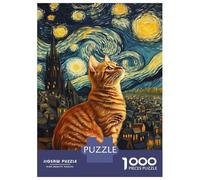 Puzzle Difficile Per Adulti Da 1000 Pezzi Whiskered Star Gazer -12 Puzzle Per Adulti Giocattolo Decorazione Da Parete Antistress Regalo Di Compleanno, Regali, 52x38cm/1000pcs