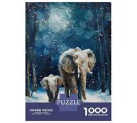 Puzzle Difficile Per Adulti Da 1000 Pezzi Winters Gentle Giants Puzzle Per Adolescenti Gioco Per Famiglie Vacanza A Casa Passatempo Impegnativo Da Completare 70x50cm/1000pcs