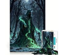 Puzzle difficile per adulti "Necrotic Graveyard Revenant" da 1000 pezzi, un giocattolo che stimola la riflessione e il divertimento, un'opera d'arte raffinata e ben definita (50x75cm)