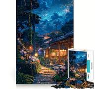 Puzzle difficile per adulti raffigurante il Giappone rurale, 1000 pezzi, gioco di logica e abilità per tutta la famiglia, taglio preciso, oggetto da collezione (50x75cm)