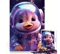Puzzle difficile per adulti "Space Baby Duck" da 1000 pezzi, sfida mentale, svago rilassante, taglio preciso, regalo memorabile (50x75cm)