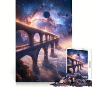 Puzzle difficile "Ponte Celeste" per adulti,1000 pezzi,stimola la memoria,ideale per il relax e il tempo libero,con bordi nitidi,perfetto come regalo di Natale (38x26cm)