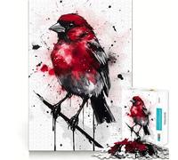 Puzzle difficile Red Factor Canary per adulti, 1000 pezzi, migliora la memoria, rilassa la mente, bordi netti, elegante regalo (38x26cm)