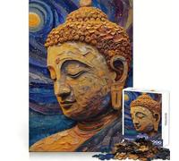 Puzzle difficile "Saggezza Celeste" per adulti,1000 pezzi,stimola la memoria,ideale per il relax e il tempo libero,con bordi nitidi,perfetto come regalo di Natale (38x26cm)
