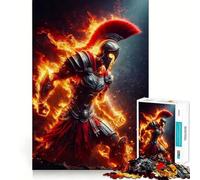 Puzzle difficile SPARTAN WARRIOR per adulti, 1000 pezzi, ricostruttivo, rilassante, con dettagli nitidi, 50x75cm