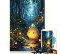 Puzzle difficile "Spirito dell'Acqua Sorridente" per adulti, 1000 pezzi, migliora la memoria, rilassa la mente, bordi netti, elegante regalo (38x26cm)