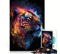 Puzzle difficile Star Tiger per adulti, 1000 pezzi, gioco intelligente, divertimento casual, taglio preciso, regalo artistico 50x75cm