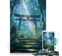 Puzzle difficile Torii Porta della Pace per adulti, 1000 pezzi, giocattolo intelligente, divertimento casual, taglio preciso, regalo artistico 50x75cm