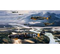 Puzzle Difficili Per Adulti 1000 Pezzi Aeroplano Seconda Guerra Mondiale Bombardiere Caccia Aereo A Elica Che Pattuglia Il Cielo 75 * 50Cm