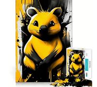 Puzzle digitale Yellow Mouse da 1000 pezzi per adulti stimola la riflessione,allena il gioco e garantisce un incastro perfetto,senza pezzi che si staccano alleviare lo stress
