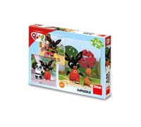 Puzzle Dino Bing gioca 3x55 pezzi