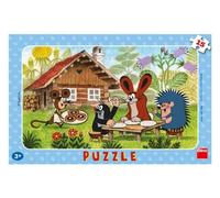 Puzzle Dino Krtek in visita
