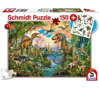 Puzzle Dinosauri 150 Pezzi con Regalo