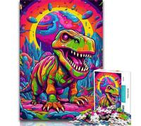 Puzzle Dinosauri Antichi Puzzle da 1000 Pezzi per Adulti e Adolescenti Gioco per Famiglie Regali di Compleanno Sfida Alta Difficoltà (50x75cm)