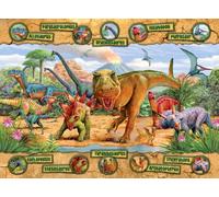 Puzzle Dinosauri XXL 100 pezzi