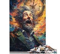 Puzzle Dio del Tempo Decompressione Giocattoli Puzzle in cartone riciclato al 100% per adulti Regali di Natale 1000 pezzi (75x50 cm)