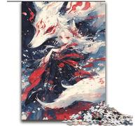 Puzzle Dio delle Volpi per Adolescenti 2000 Puzzle, Giocattoli da Gioco Impegnativi Ogni Pezzo è Unico - Gioco Impegnativo e Divertente per la Famiglia (70x100cm)