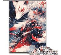 Puzzle Dio delle Volpi per adulti, 1000 pezzi, adatto a partire dai 14 anni, decorazione da parete, regalo di compleanno (26x38cm)