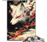 Puzzle Dio delle Volpi per adulti, 1000 pezzi, per bambini dai 14 anni in su, rompicapo per famiglie, regali di compleanno per Natale (50x75cm)