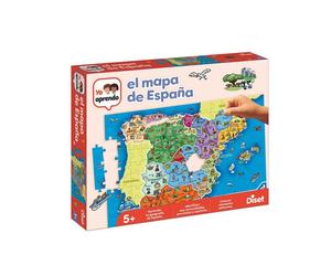 Puzzle Diset Yo Aprendo - Province di Spagna 5 anni Cartone
